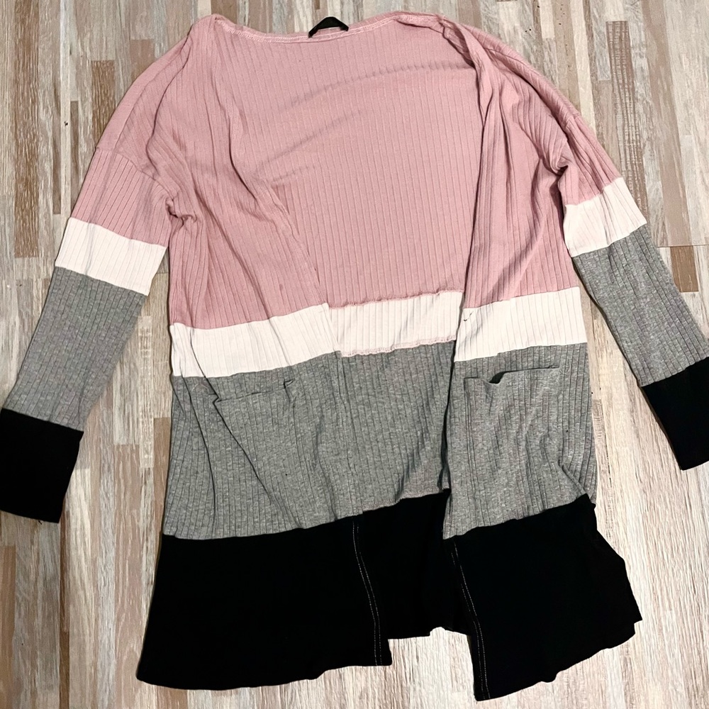 Pink Shein Cardigan